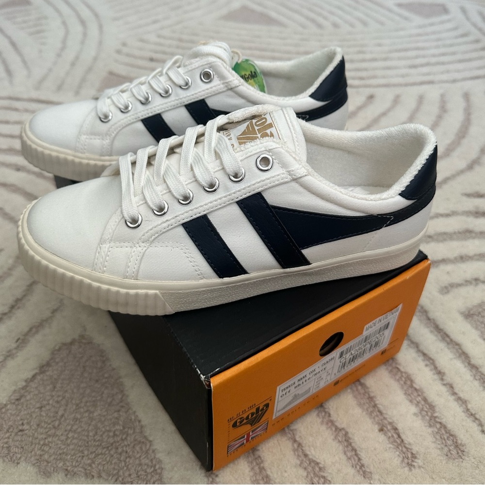 Gola Classics Women’s Tennis’s Mark Cox Sneakers, Vegan NWT